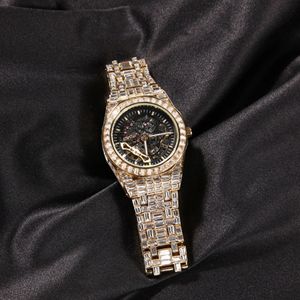 นาฬิกาเพชรคุณภาพสูงที่ผลิตในห้องปฏิบัติการ ราคาโรงงาน นาฬิกาเพชร DEF ที่ผลิตในห้องปฏิบัติการ ประดับเพชรเต็มเรือน - Product Image 3