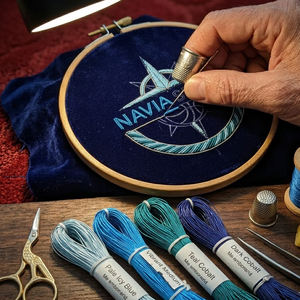 Hilo metálico Navia de color para bordado francés, liso, dorado, en espiral, resistente al agua, ecológico, tipo gimp. - Product Image 4