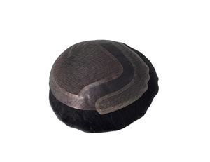 Toupet pour homme Taz Hair, 100% cheveux humains, densité 60%-150%, cheveux indiens Remy, résistant à l'eau, ondulations profondes douces - Product Image 5