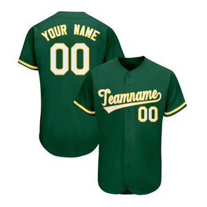 Maillot de baseball d'été personnalisé pour équipe adulte, respirant, à prix abordable, avec service OEM, couleur et logo personnalisables, le plus vendu - Product Image 4