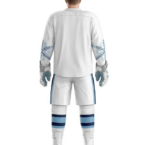 Uniforme de Hockey sobre Hielo Personalizado para Hombre, Ligero, Transpirable, de Poliéster de Alta Calidad, Diseñado para Entrenamiento y Partidos de Liga - Product Image 4
