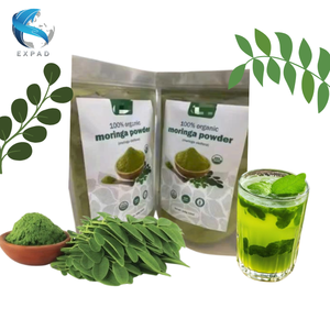 Thé de Moringa en vrac : Feuilles et poudre naturelles du Vietnam, matière première en gros, emballage en sac refermable, production - Product Image 2