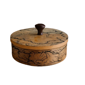 Traditional Chapati <b>Storage</b> Container Handmade Wooden Roti <b>Box</b> <b>with</b> <b>Lid</b> Roti Dabba for Kitchen <b>Storage</b> Dining Gifting - Product Image 6