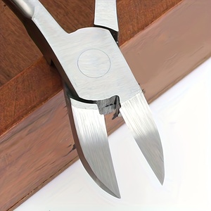 High Quality Cuticle Nipper Nail Clipper Ergonomic Grip Precision Cutter for Dead Skin <b>Removal</b> Salon Long Lasting Sharp Edge - Product Image 3