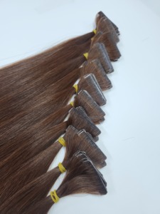 ผมแท้เวียดนาม Dream Hair DR04 ฮานอย แบบเทป  ฟอกสีแล้ว  ลอนธรรมชาติ/ตรง  แบบ Double Drawn  ยืดได้ทุกสี  2.25 HD - Product Image 1