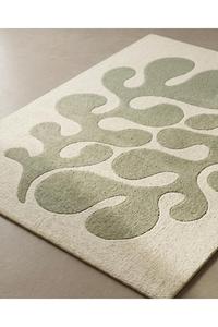 Tapis en laine tufté floral moderne fait main, de luxe, imperméable, doux et moelleux, pour l'exportation - Product Image 4