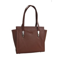 Sac fourre-tout de créateur personnalisé de grande capacité Sac à main décontracté Sacs à bandoulière en cuir PU de couleur bleue pour dames