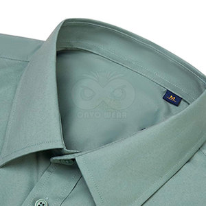 <b>Men</b> Professional Office <b>Shirt</b> Elegant Business Wear Long Sleeve Button Front Formal <b>Shirt</b> Wholesale Factory - Product Image 4