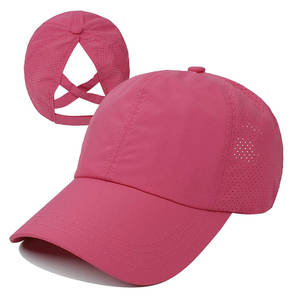 Casquette de baseball 6 panneaux en coton 100% couleur crème naturelle avec broderie 3D et logo sur le panneau avant avec boucle en cuivre doré - Product Image 1
