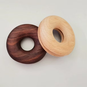 Superior Quality Wooden Doughnut Shape <b>Bag</b> Clip For Sealing Snacks Food Fresh Storage Reusable <b>Novelty</b> Design - Product Image 2