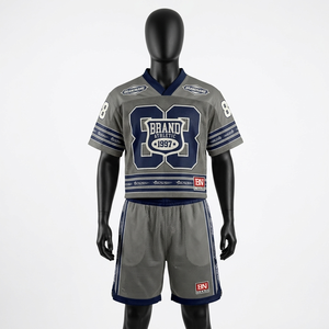 Women <b>Mesh</b> Sports <b>Set</b> GSM Breathable Polyester Pink Navy Vertical Panel Design Sublimation Custom Logo Shorts <b>Set</b> Women's <b>Sets</b> - Product Image 4