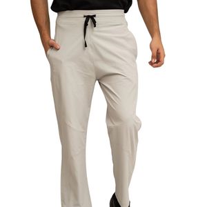 Alpha Men's for Casual High Waist <b>Fleece</b> Jogger <b>Pants</b> Lightweight Elastic Waist Quick Dry Custom Apparel Wholesale - Product Image 1