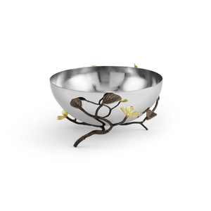 Bol à fruits en aluminium, centre de table moderne, luxe décoratif, or, écologique, durable, 2026 Saleem International - Product Image 1