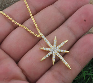 Collier de luxe en argent sterling 925 plaqué platine, zircone cubique vintage, qualité AAA, solitaire unisexe, bijoux de mariage - Product Image 4