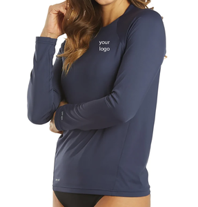 Rashguard personnalisé sublimé, respirant, à compression athlétique, UPF50+, en Spandex/Polyester, manches longues, faible MOQ - Product Image 5