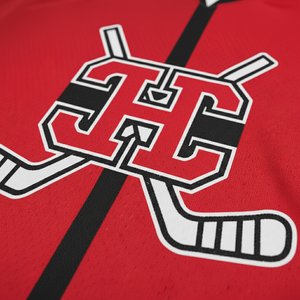 Dernier design original de maillot de hockey sur glace unisexe, nom et numéro d'équipe personnalisés imprimés, 100% polyester respirant de haute qualité - Product Image 6