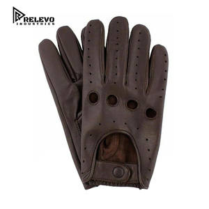 ถุงมือขับรถหนังแท้สำหรับผู้ชาย – หนังแกะแท้นุ่มสบาย กระชับมือ - Product Image 6