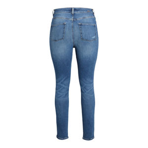 Street Style Custom Best Quality High <b>Waist</b> Ripped Wide Leg <b>Jeans</b> Women Vintage Distressed Denim Pants Best Selling - Product Image 5