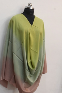 Women's Gradient Pashmina Shawl Reversible <b>Wool</b> Cashmere Scarf Long <b>Wrap</b> for Spring Cold Weather - Product Image 4