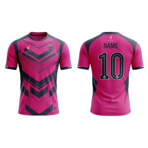 Maillot de football américain personnalisé, ensemble uniforme rétro, survêtement sublimé, extensible, anti-humidité, 100 % polyester - Product Image 4