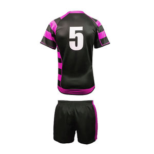 Conjunto de Uniforme de Rugby Personalizado al por Mayor, Jersey Corto Sublimado Profesional, Ropa Deportiva de Alta Calidad para Equipos Masculinos - Product Image 2