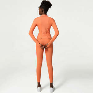 Manteau de sport d'hiver pour femme, chaud et respirant, avec capuche et col montant, 100 % coton, coupe ajustée, idéal pour l'extérieur et les loisirs - Product Image 4