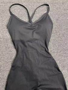 Mono deportivo ajustado para mujer, de una pieza, sin mangas, elástico, para entrenamiento físico, gimnasio, ejercicio, yoga - Product Image 3