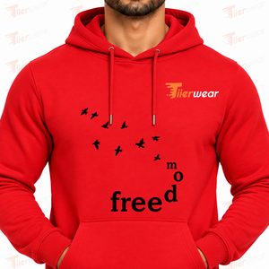 Ensemble de survêtement rouge à capuche pour homme, sweat-shirt et pantalon en coton à manches longues, tenue décontractée d'automne avec motif imprimé sur le devant - Product Image 5