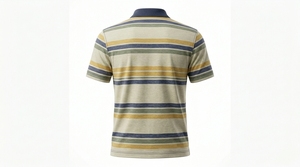 Camisas de Manga Corta para Hombre con Logotipo Personalizado del Fabricante, Antiarrugas, Transpirables, Tejido de Poliéster/Algodón, Casuales - Product Image 3