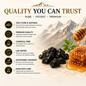 Shilajit Pur à 100% Infusé au Miel 1kg – Mélange Herbal Naturel de Shilajit de l'Himalaya avec du Miel pour l'Énergie et le Bien-être Quotidien - Product Image 4