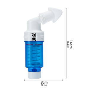 IMT Haute Qualité Exerciseur De Respiration Naturelle Bleu Moyen Réglable Lumière Offre Spéciale Appareil D'exercice De Respiration Divertissement Sportif - Product Image 3