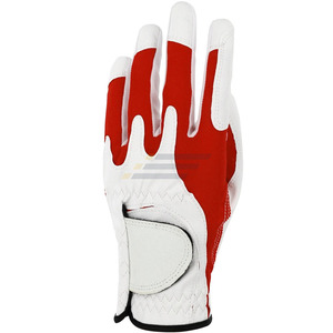 Premium Genuine Leather Golf <b>Gloves</b> UV Protection Soft <b>Grip</b> Comfortable Fit for Enhanced Swing Control Durable Performance All - Product Image 3