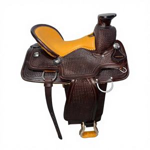 Silla de Montar Inglesa de Cuero Genuino Europeo con Asiento Transpirable, Duradero y Cómodo, Personalizable OEM/ODM - Product Image 5