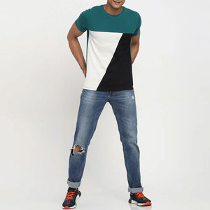 High Quality 100% Cotton Fitted <b>Tshirt</b> for Men Logo Blank <b>Plain</b> Custom Men's Dry Fit T-shirts - Product Image 4