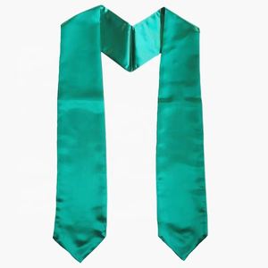 Estola de Graduación Personalizada para Adultos, 100% Poliéster Satinado Liso, TRES COLORES, para Estudiantes de Graduación - Product Image 4