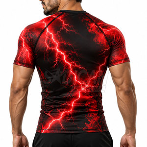Camiseta de Compresión Deportiva de Alto Rendimiento con Tejido Transpirable de Secado Rápido para Entrenamiento Deportivo Activo - Product Image 4