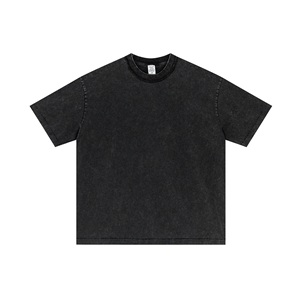 เสื้อยืดคอกลมแขนสั้นผู้ชาย สีพื้น ผ้าฝ้ายเจอร์ซีย์ ทรงปกติ สวมใส่สบาย - Product Image 6