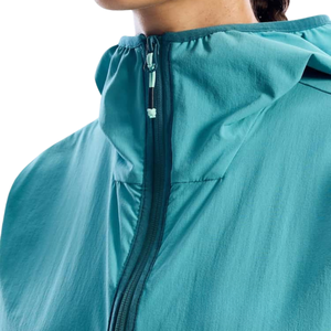 Women's Full <b>Zip</b> <b>Hooded</b> Windbreaker Jacket with Two Pockets Lightweight Outdoor Wear - Product Image 5