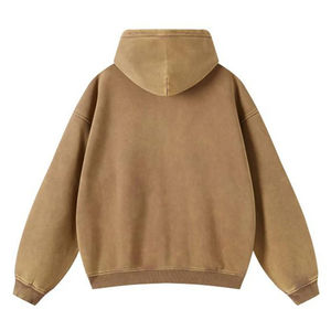 Sweat-shirts d'hiver unisexes de haute qualité avec logo personnalisé, effet délavé, mélange polyester/coton, polaire respirant, séchage rapide, meilleurs sweats-shirts - Product Image 2