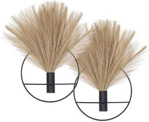 Decoración de pared de hierro contemporánea de marca privada para sala de estar, dormitorio, oficina, elegante escultura de pared de metal. - Product Image 2