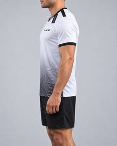 Maillot de football pour homme Claw Intl, col en V, manches courtes, sublimation géométrique, polyester respirant - Product Image 5