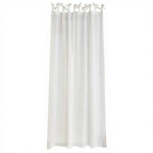 Cortina de 2 paneles Puerta de algodón Ventana Cortina Cortinas Valencias para el hogar Sala de estar - Product Image 1