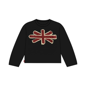 Camisetas de alta calidad para hombre, nuevo diseño, 100% algodón, estampado, cuello redondo, manga larga, Camiseta holgada personalizable para hombre - Product Image 1