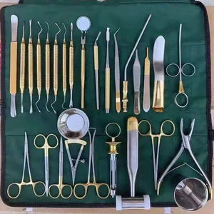 Nuevo Kit para Estudiantes de Odontología Chapado en Oro - Product Image 1