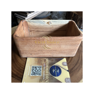 กล่องเก็บของไม้เอนกประสงค์ ผลิตในเวียดนาม Vietchoice เป็นมิตรกับสิ่งแวดล้อม ทำด้วยมือ - Product Image 4