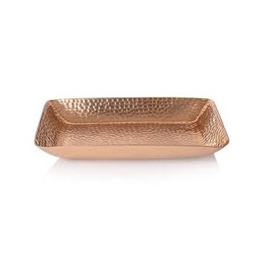 Home Kitchen Table Decorative Food Dessert Snack Copper Serving <b>Tray</b> Wholesale Manufacturer <b>Storage</b> <b>Trays</b> Handmade Product - Product Image 3