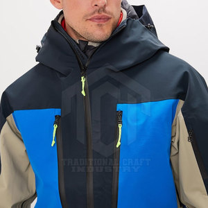 Veste de ski d'hiver de haute qualité avec matériau léger, design respirant à capuche pour une utilisation en extérieur, logo sur le devant - Product Image 5