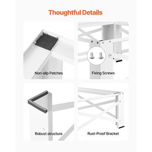 <b>Laundry</b> Pedestal 12-Inch Height 700 Lbs Load Capacity Non-Slip Feet 28.3 X 28.3 Washer Dryer Pedestal for <b>Laundry</b> Appliances - Product Image 6
