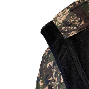 <b>Camo</b> Hunting Baselayer Full Zip Thermal <b>Jacket</b> Breathable Mid-Layer Performance Outdoor Fleece <b>Jacket</b> for Men Stealth Gear - Product Image 5