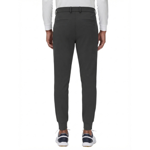 Pantalones de Golf Casuales Negros para Hombre, Cierre de Botones, Tela de Poliéster Transpirable, Estilo Jogger, Diseño Personalizado Ligero - Product Image 6